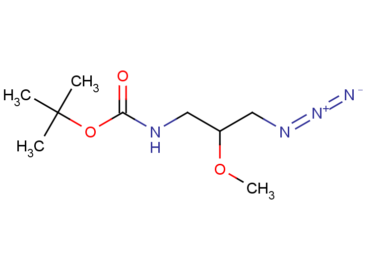 tert-butyl N-(3-azido-2-methoxypropyl)carbamate