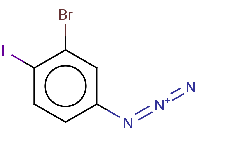 4-azido-2-bromo-1-iodobenzene
