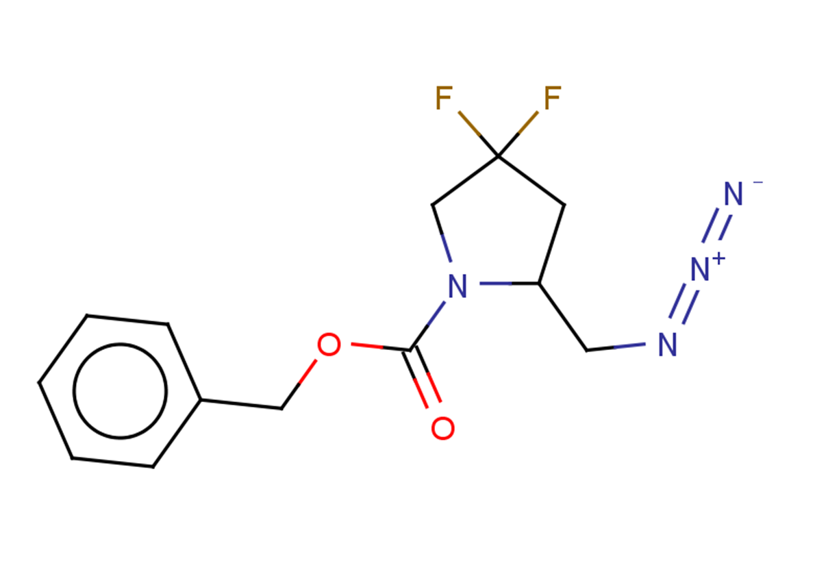 benzyl 2-(azidomethyl)-4,4-difluoropyrrolidine-1-carboxylate