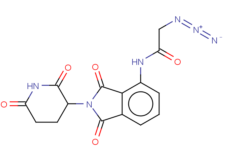 2-azido-N-[2-(2,6-dioxopiperidin-3-yl)-1,3-dioxo-2,3-dihydro-1H-isoindol-4-yl]acetamide
