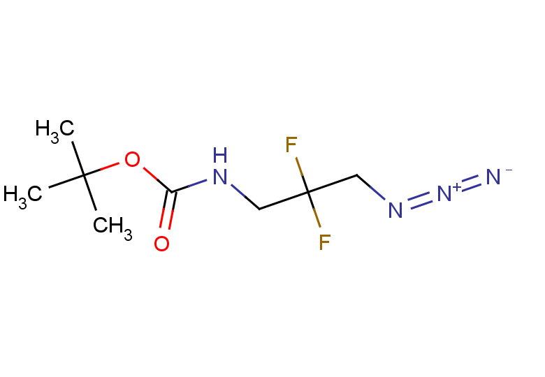 tert-butyl N-(3-azido-2,2-difluoropropyl)carbamate