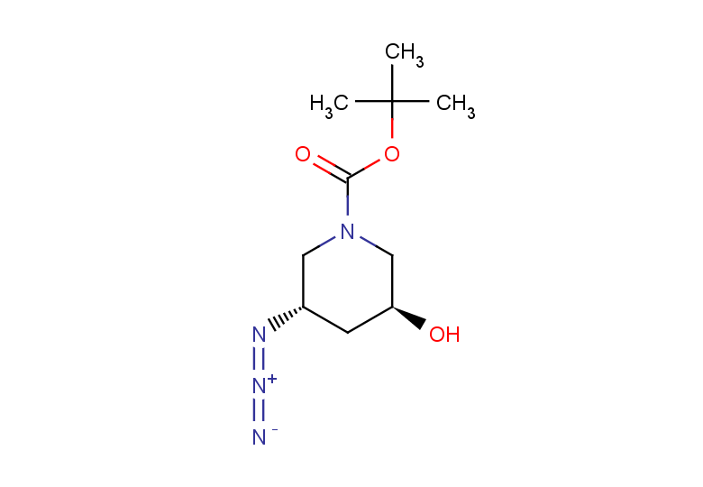 tert-butyl (3S,5S)-3-azido-5-hydroxypiperidine-1-carboxylate