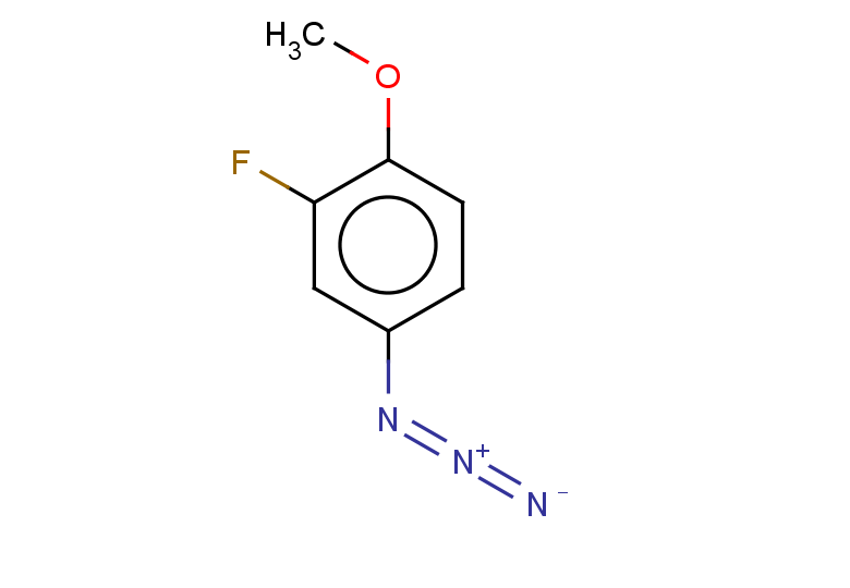 4-azido-2-fluoro-1-methoxybenzene