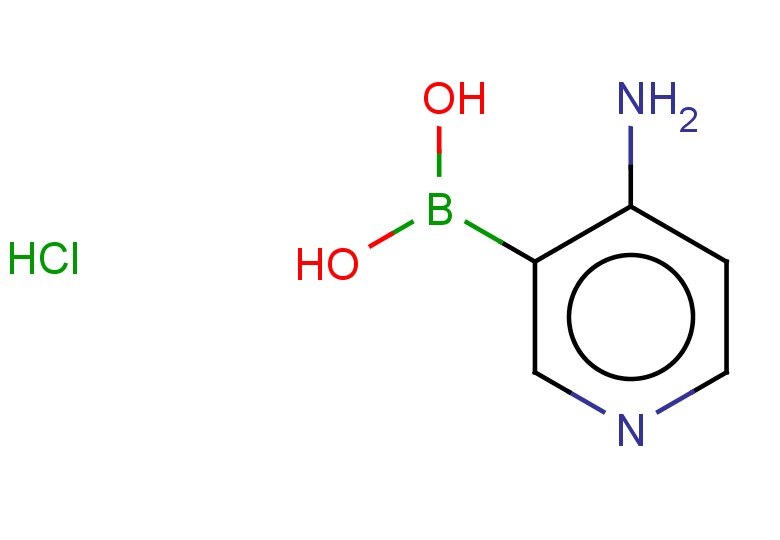 (4-aminopyridin-3-yl)boronic acid hydrochloride
