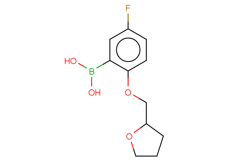 [5-fluoro-2-(oxolan-2-ylmethoxy)phenyl]boronic acid