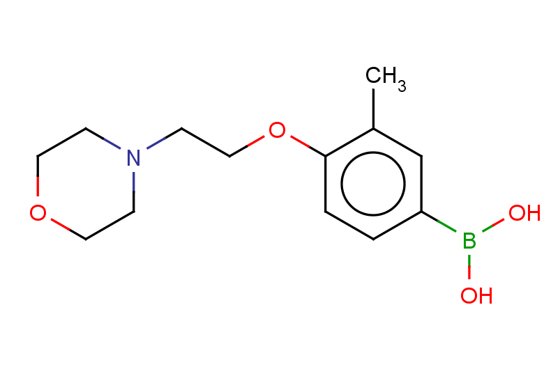 {3-methyl-4-[2-(morpholin-4-yl)ethoxy]phenyl}boronic acid