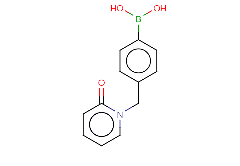 {4-[(2-oxo-1,2-dihydropyridin-1-yl)methyl]phenyl}boronic acid