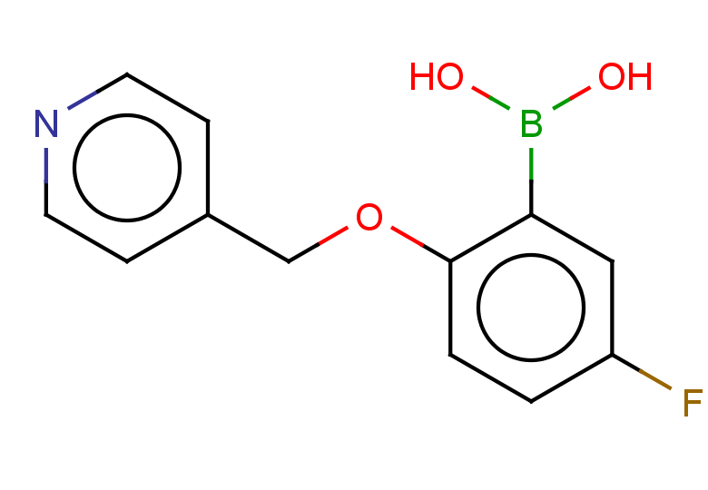 {5-fluoro-2-[(pyridin-4-yl)methoxy]phenyl}boronic acid