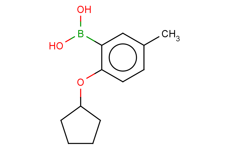 [2-(cyclopentyloxy)-5-methylphenyl]boronic acid