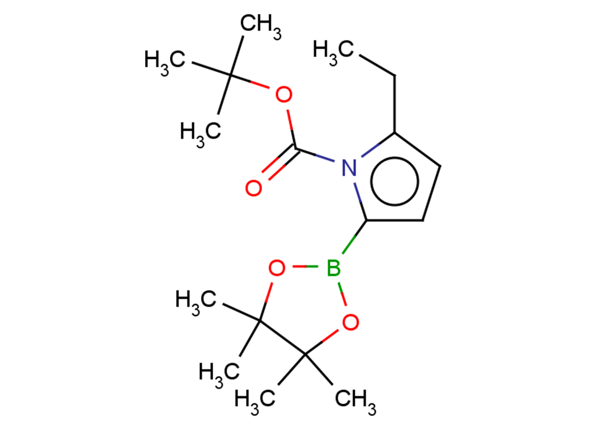 tert-butyl 2-ethyl-5-(tetramethyl-1,3,2-dioxaborolan-2-yl)-1H-pyrrole-1-carboxylate