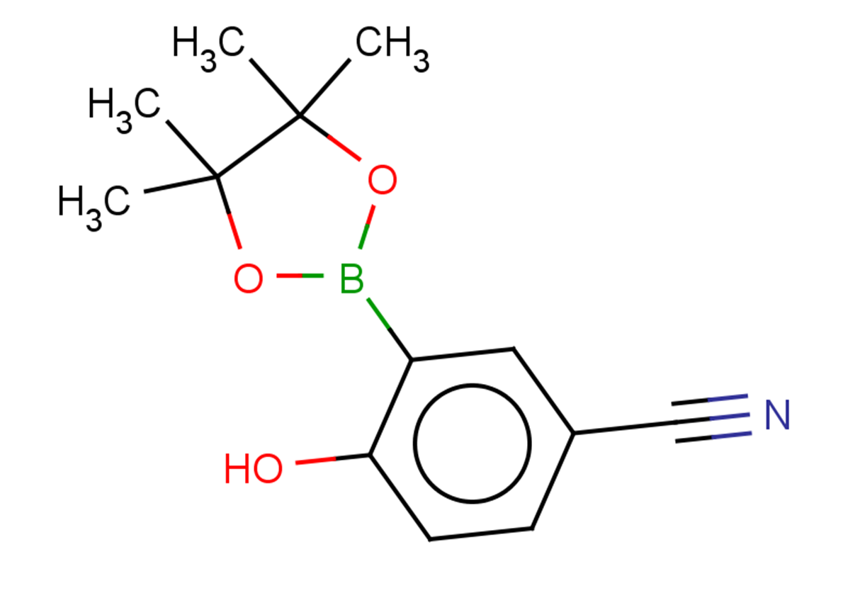 4-hydroxy-3-(tetramethyl-1,3,2-dioxaborolan-2-yl)benzonitrile