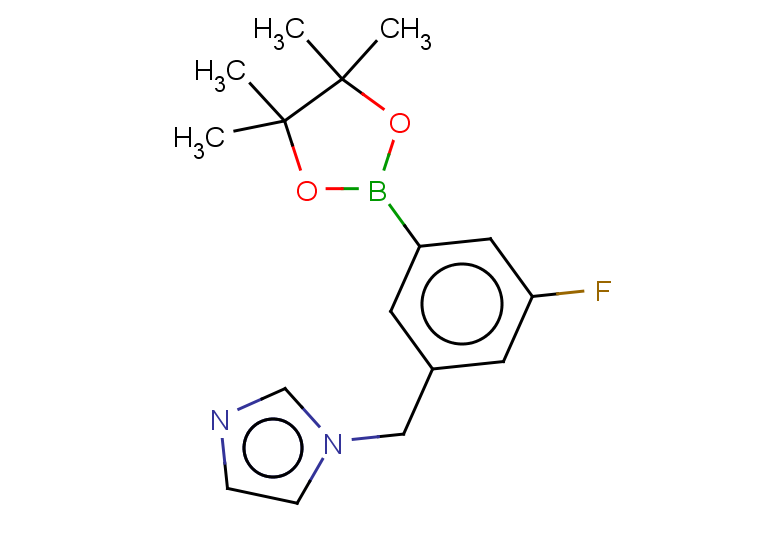 1-{[3-fluoro-5-(tetramethyl-1,3,2-dioxaborolan-2-yl)phenyl]methyl}-1H-imidazole