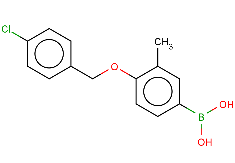 {4-[(4-chlorophenyl)methoxy]-3-methylphenyl}boronic acid