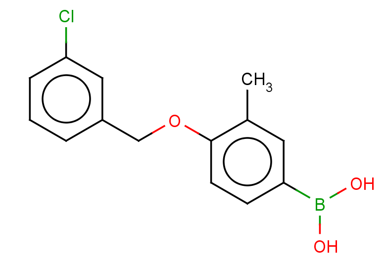 {4-[(3-chlorophenyl)methoxy]-3-methylphenyl}boronic acid