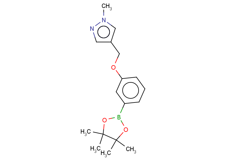 1-methyl-4-[3-(tetramethyl-1,3,2-dioxaborolan-2-yl)phenoxymethyl]-1H-pyrazole