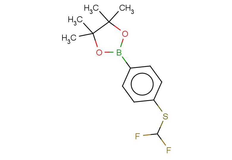 2-{4-[(difluoromethyl)sulfanyl]phenyl}-4,4,5,5-tetramethyl-1,3,2-dioxaborolane