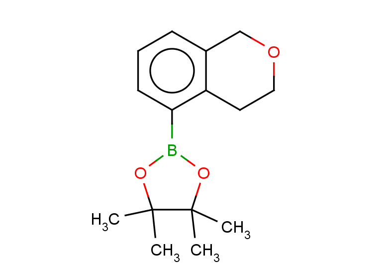 2-(3,4-dihydro-1H-2-benzopyran-5-yl)-4,4,5,5-tetramethyl-1,3,2-dioxaborolane