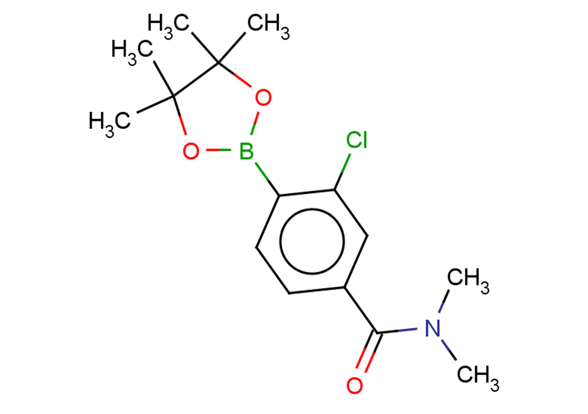 3-chloro-N,N-dimethyl-4-(4,4,5,5-tetramethyl-1,3,2-dioxaborolan-2-yl)benzamide