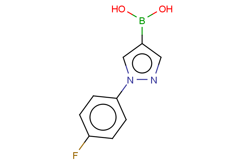 [1-(4-fluorophenyl)-1H-pyrazol-4-yl]boronic acid