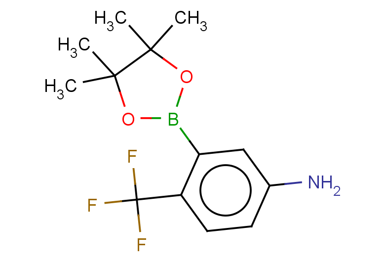 3-(tetramethyl-1,3,2-dioxaborolan-2-yl)-4-(trifluoromethyl)aniline