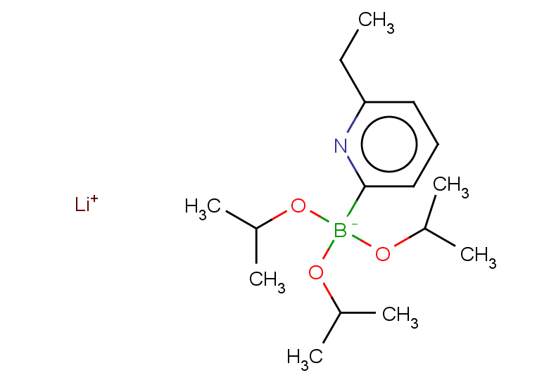 lithium(1+) ion (6-ethylpyridin-2-yl)tris(propan-2-yloxy)boranuide