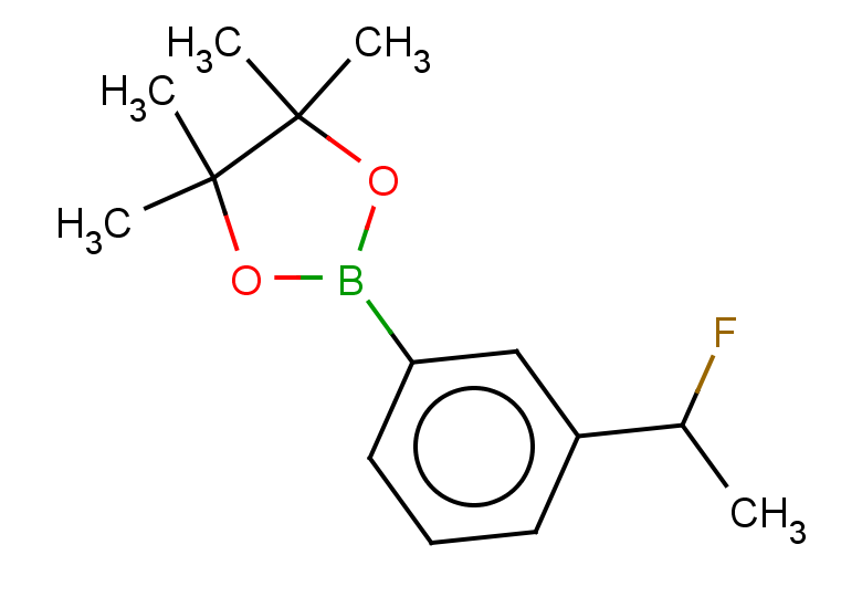 2-[3-(1-fluoroethyl)phenyl]-4,4,5,5-tetramethyl-1,3,2-dioxaborolane