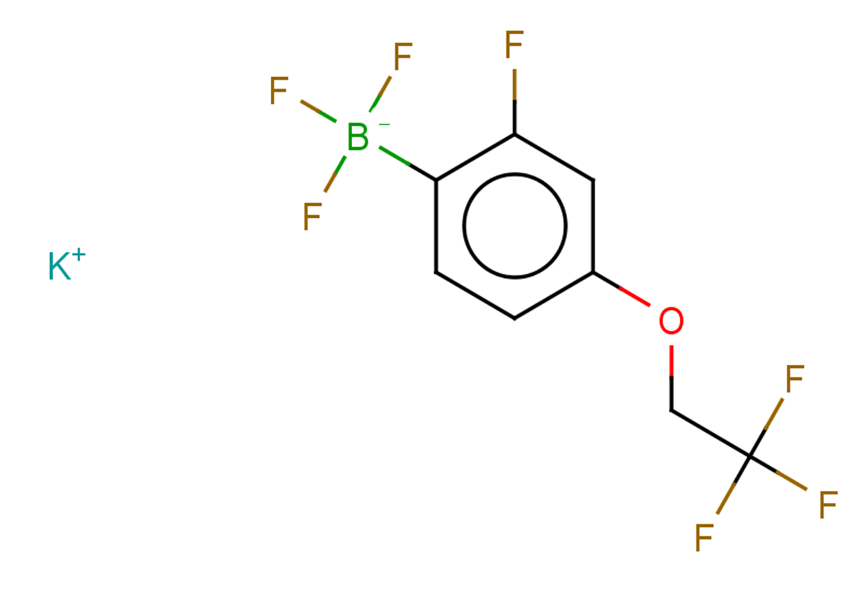 potassium trifluoro[2-fluoro-4-(2,2,2-trifluoroethoxy)phenyl]boranuide