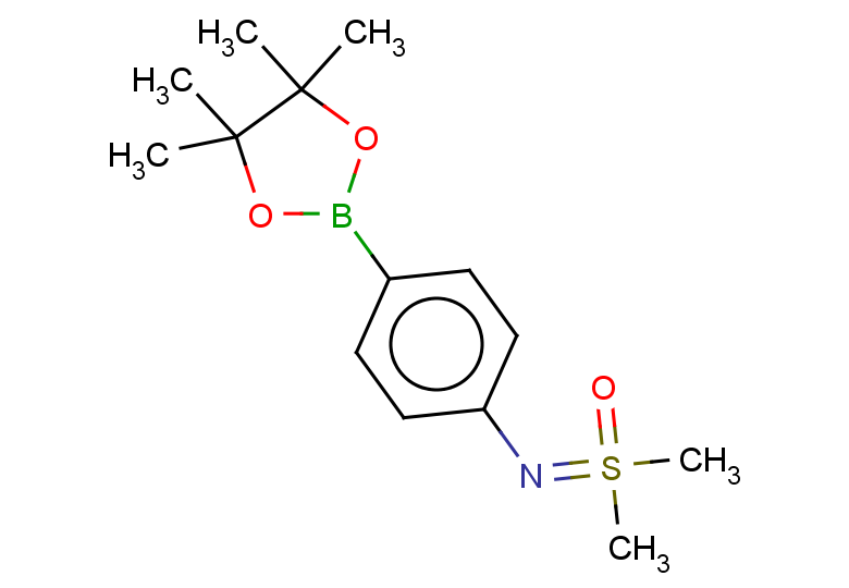 dimethyl({[4-(tetramethyl-1,3,2-dioxaborolan-2-yl)phenyl]imino})-lambda6-sulfanone
