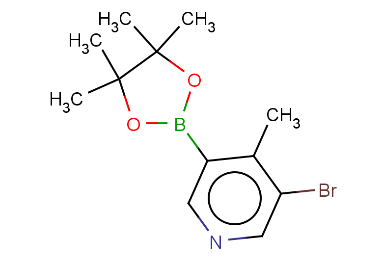 3-bromo-4-methyl-5-(tetramethyl-1,3,2-dioxaborolan-2-yl)pyridine