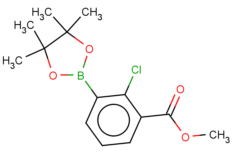 methyl 2-chloro-3-(4,4,5,5-tetramethyl-1,3,2-dioxaborolan-2-yl)benzoate