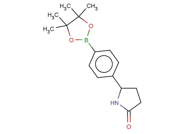 5-[4-(tetramethyl-1,3,2-dioxaborolan-2-yl)phenyl]pyrrolidin-2-one