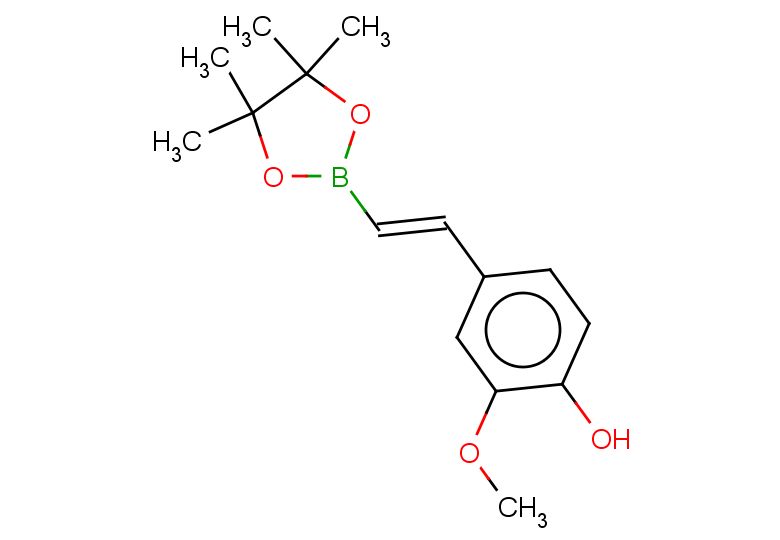 2-methoxy-4-[(E)-2-(tetramethyl-1,3,2-dioxaborolan-2-yl)ethenyl]phenol
