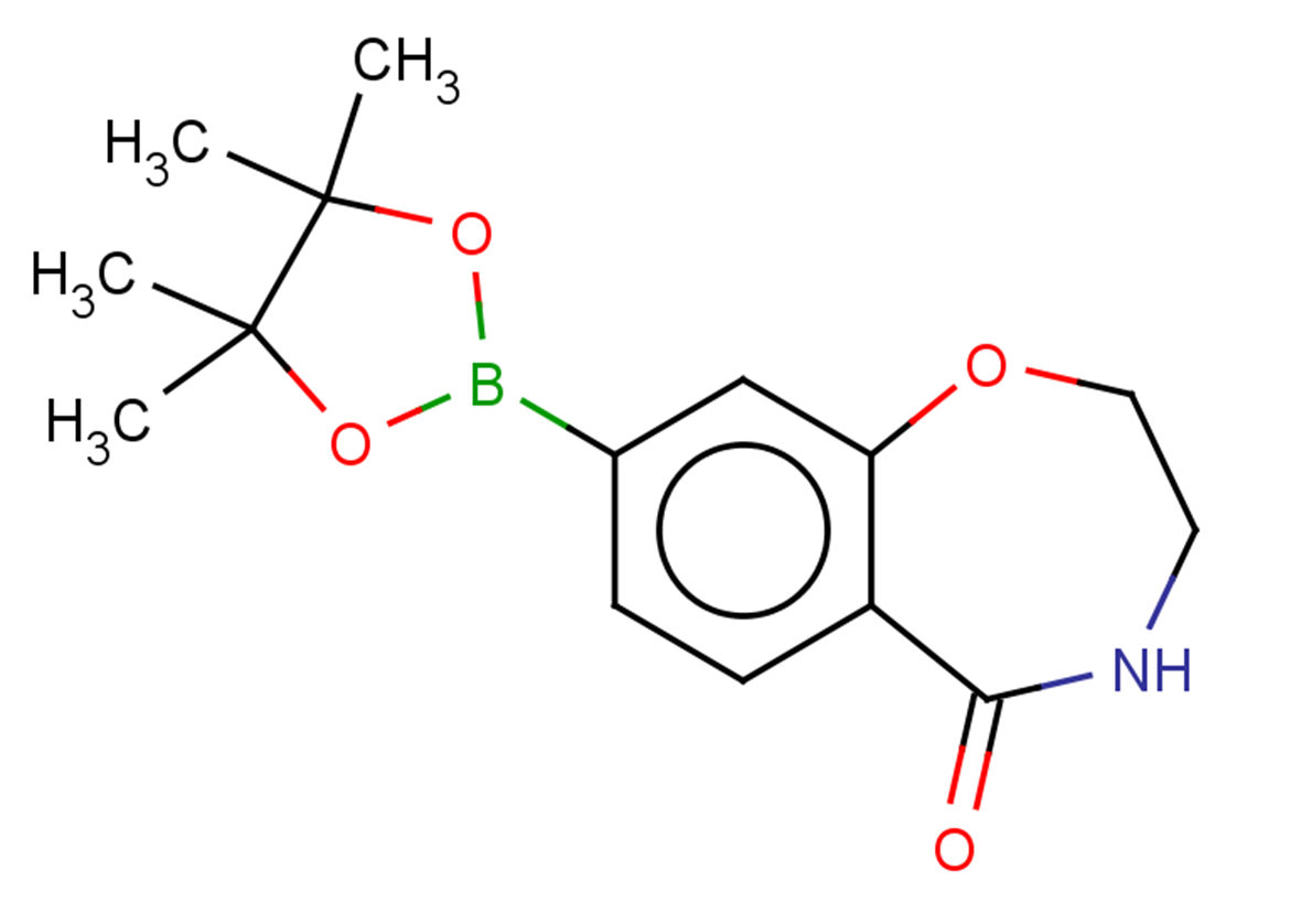 8-(4,4,5,5-tetramethyl-1,3,2-dioxaborolan-2-yl)-2,3,4,5-tetrahydro-1,4-benzoxazepin-5-one