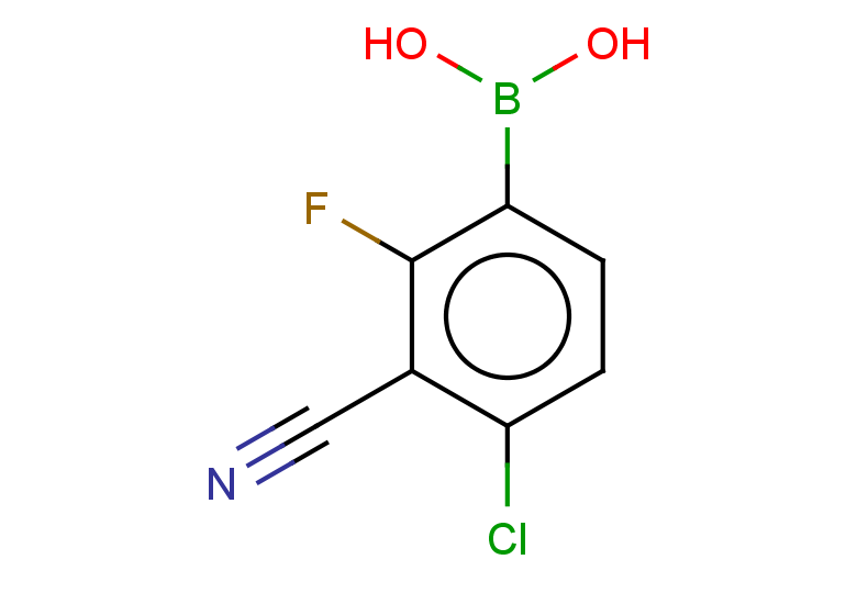 (4-chloro-3-cyano-2-fluorophenyl)boronic acid