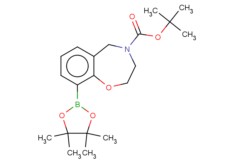 tert-butyl 9-(tetramethyl-1,3,2-dioxaborolan-2-yl)-2,3,4,5-tetrahydro-1,4-benzoxazepine-4-carboxylate