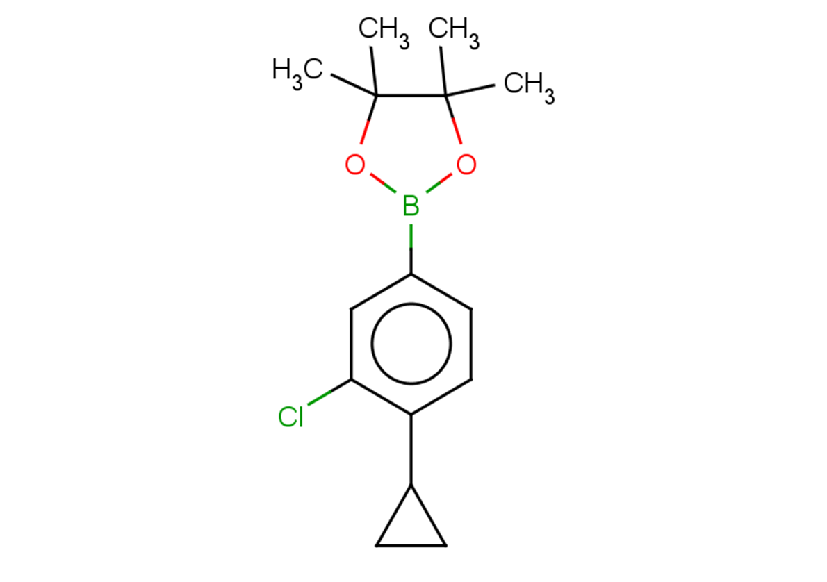 2-(3-chloro-4-cyclopropylphenyl)-4,4,5,5-tetramethyl-1,3,2-dioxaborolane