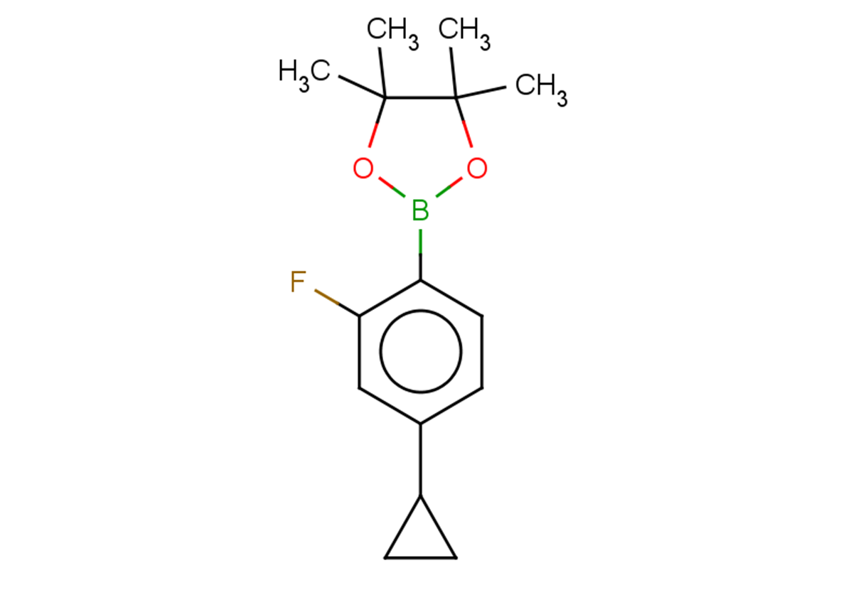 2-(4-cyclopropyl-2-fluorophenyl)-4,4,5,5-tetramethyl-1,3,2-dioxaborolane
