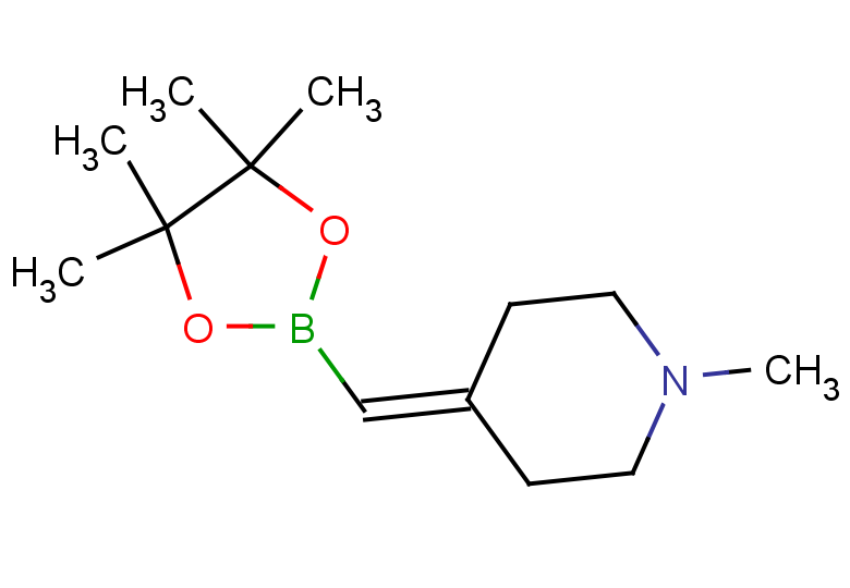 1-methyl-4-[(4,4,5,5-tetramethyl-1,3,2-dioxaborolan-2-yl)methylidene]piperidine