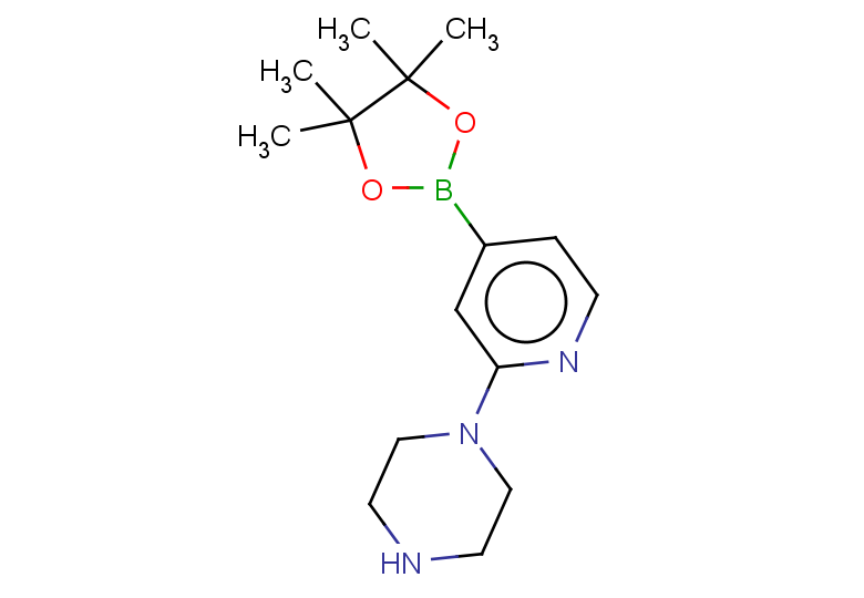 1-[4-(tetramethyl-1,3,2-dioxaborolan-2-yl)pyridin-2-yl]piperazine