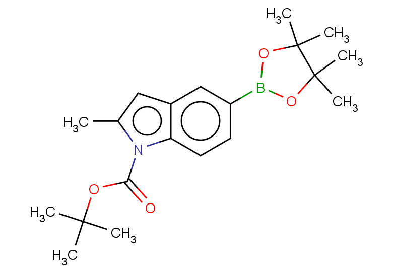 tert-butyl 2-methyl-5-(tetramethyl-1,3,2-dioxaborolan-2-yl)-1H-indole-1-carboxylate