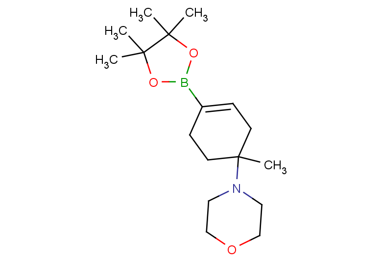 4-[1-methyl-4-(4,4,5,5-tetramethyl-1,3,2-dioxaborolan-2-yl)cyclohex-3-en-1-yl]morpholine