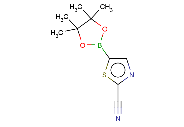 5-(4,4,5,5-tetramethyl-1,3,2-dioxaborolan-2-yl)-1,3-thiazole-2-carbonitrile
