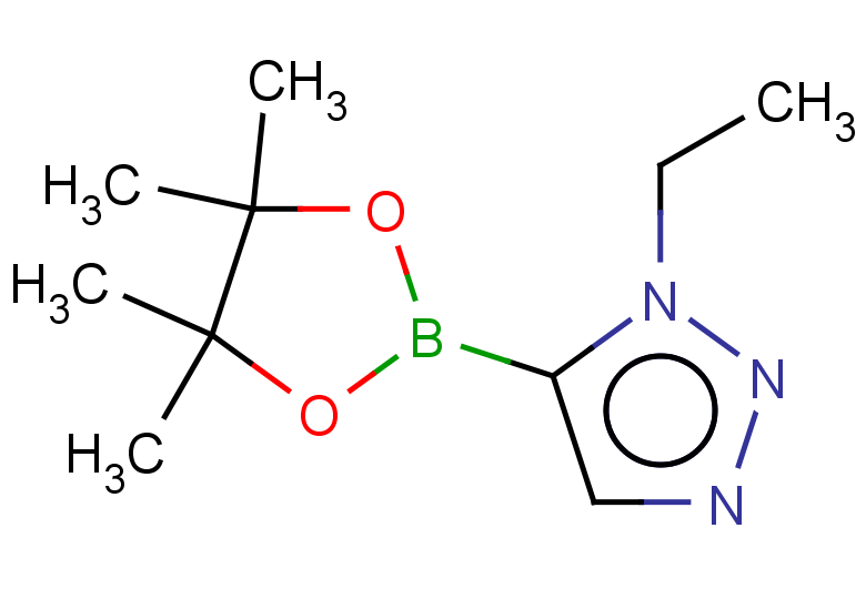 1-ethyl-5-(tetramethyl-1,3,2-dioxaborolan-2-yl)-1H-1,2,3-triazole