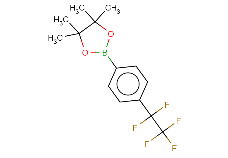 4,4,5,5-tetramethyl-2-[4-(pentafluoroethyl)phenyl]-1,3,2-dioxaborolane