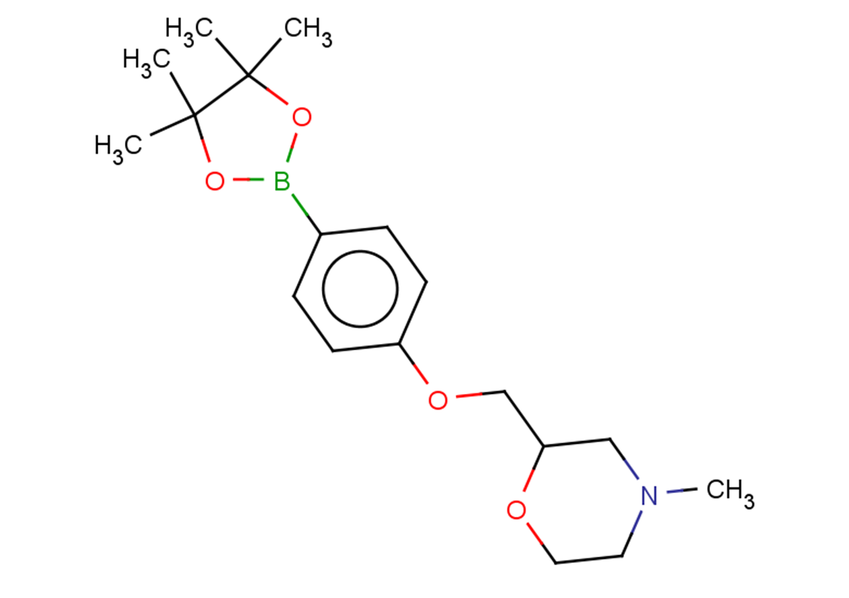 4-methyl-2-((4-(4,4,5,5-tetramethyl-1,3,2-dioxaborolan-2-yl)phenoxy)methyl)morpholine