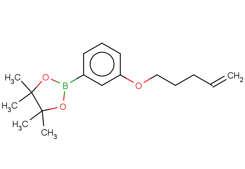 4,4,5,5-tetramethyl-2-[3-(pent-4-en-1-yloxy)phenyl]-1,3,2-dioxaborolane