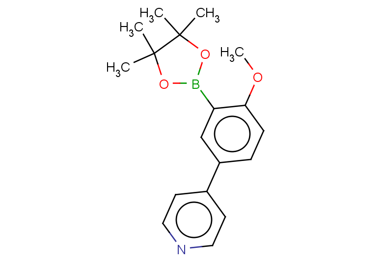 4-[4-methoxy-3-(tetramethyl-1,3,2-dioxaborolan-2-yl)phenyl]pyridine