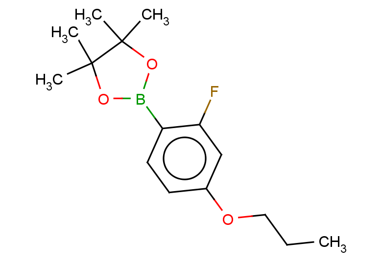 2-(2-fluoro-4-propoxyphenyl)-4,4,5,5-tetramethyl-1,3,2-dioxaborolane