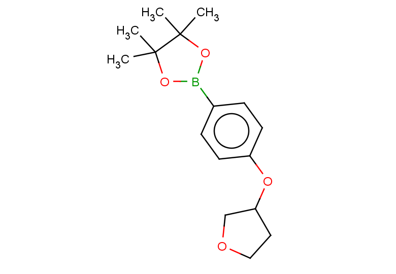 4,4,5,5-tetramethyl-2-[4-(oxolan-3-yloxy)phenyl]-1,3,2-dioxaborolane