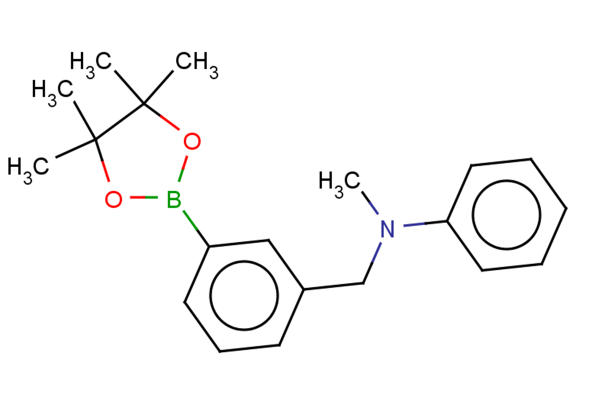 N-methyl-N-{[3-(tetramethyl-1,3,2-dioxaborolan-2-yl)phenyl]methyl}aniline